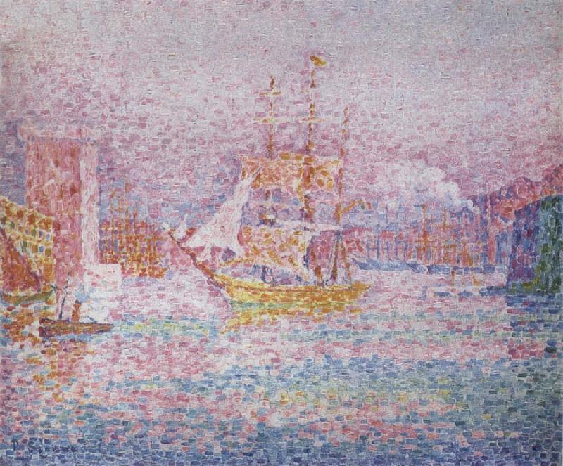 Harbour at Marseilles, Paul Signac